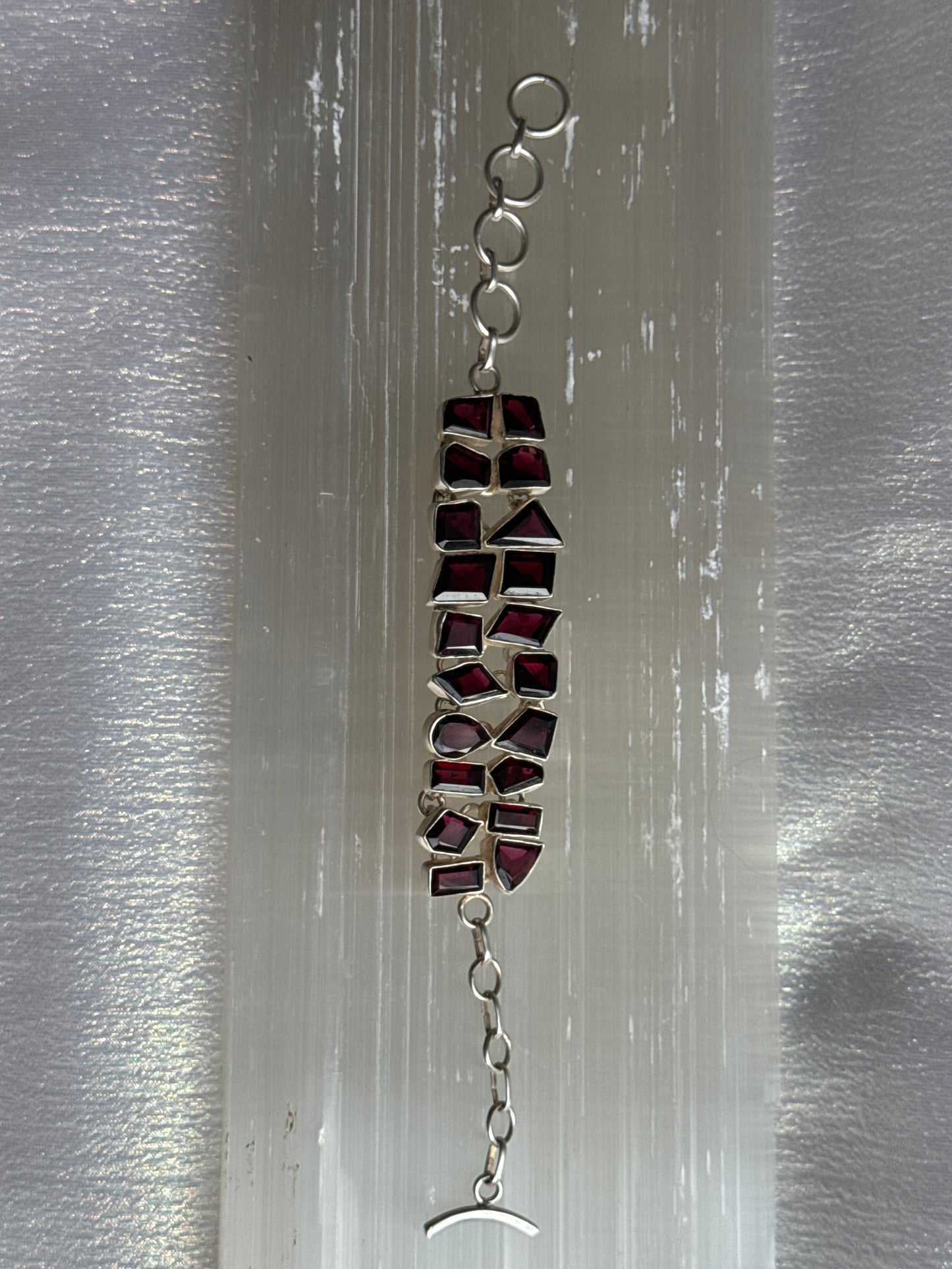 Enchanted Garnet Bracelet